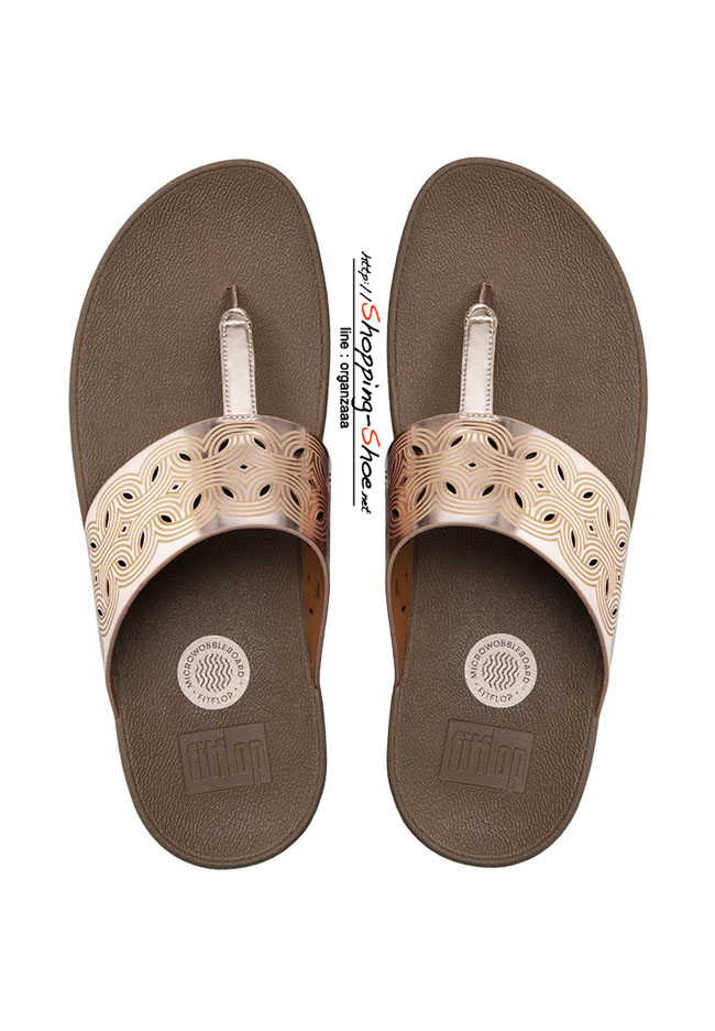 Fitflop Bahia Rose Gold ของแท้ นำเข้าจาก USA และ UK