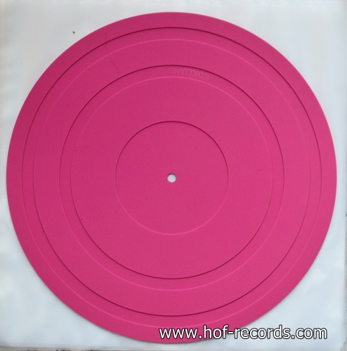 แผ่นรองเครื่องเล่นแผ่นเสียง ทำจากยาง สีชมพู (Pink)