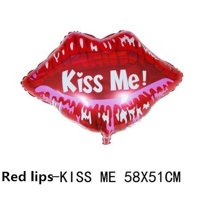 บอลลูนฟลอย์รูปปาก Kiss Me - Foil Balloon Kiss Me / Item No.TL-E023