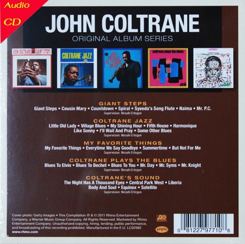 John Coltrane Boxset 5 Cd N.