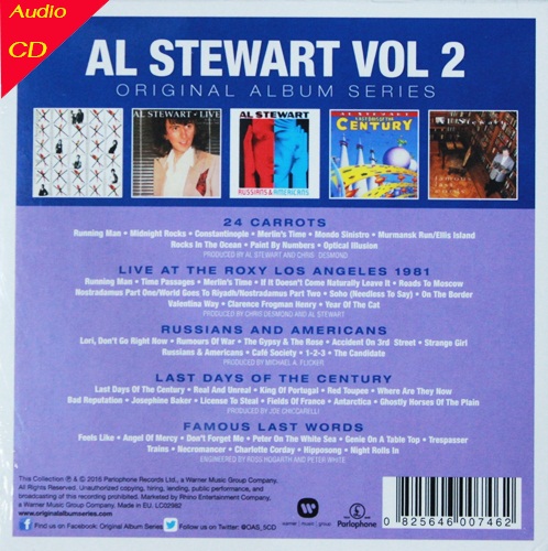 Al Stewart Boxset 5 Cd N.