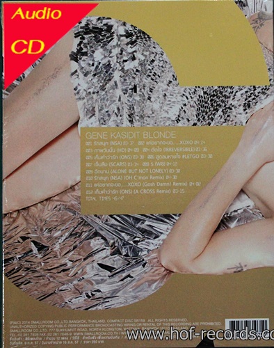 CD Gene Kasidit - Blonde จีน กษิดิฐษ์