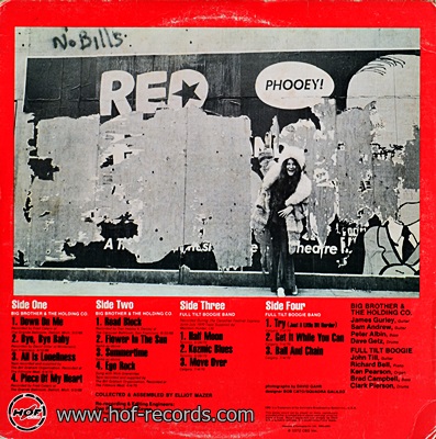 Janis Joplin - In Concert 1972 2lp