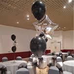 ลูกโป่งฟลอย์รูปดาว สีเงิน ไซส์ 32 นิ้ว - Star Shape 32" Foil Balloon Silver Color / TL-G048