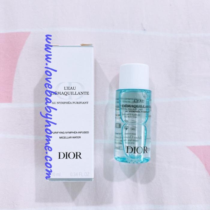 Dior Purifying Infused Micellar Water 10ml ผลิตภัณฑ์ล้างเครื่องสำอาง