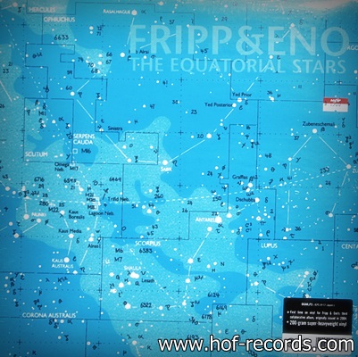 Fripp & Eno - The Equatorial Stars 1Lp N.