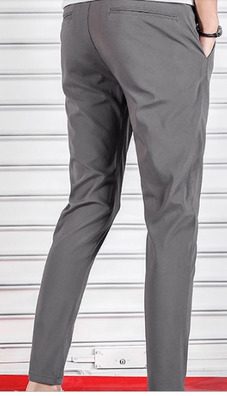 กางเกงผู้ชาย5 ส่วน กึ่งลำลอง ทรงสลิม ฝ้าย ใส่สบาย ราคาแพ็คคู่ No.28-36 เทา ดำ กากี เทาอ่อน