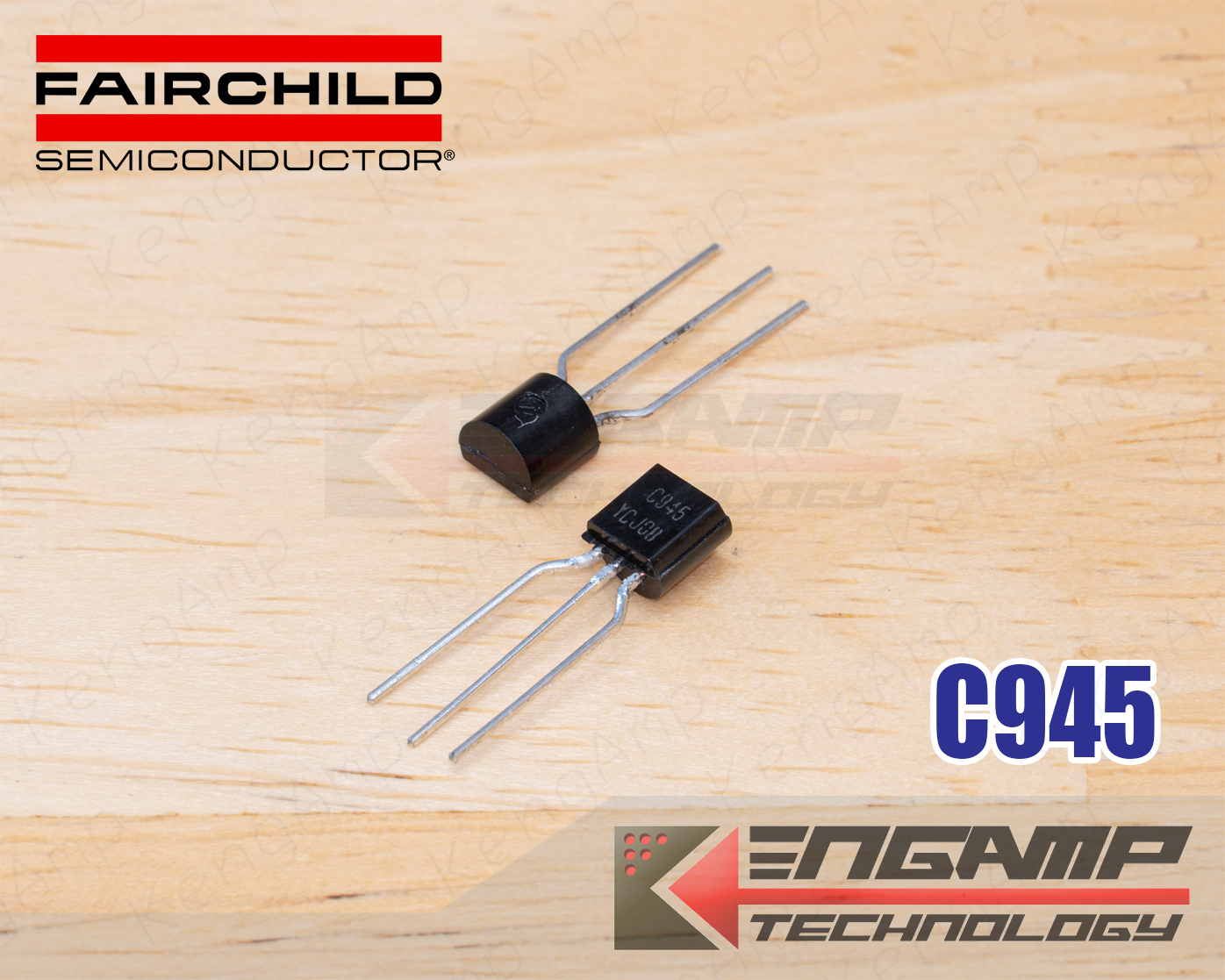 (10ตัว) [TR] KSC945CY C945 Fairchild NPN TR 0.15A 50V (EBC)