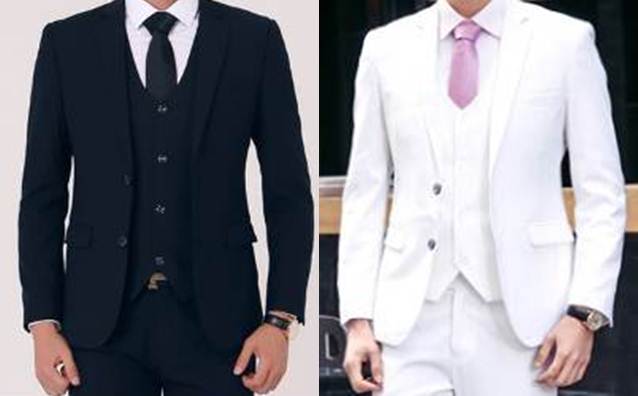 จอ:งราคาพิเศษใหญ่2เม็ด !!เสื้อสูทสไตล์อังกฤษ สลิมฟิต ปกเปิด กระดุม2เม็ด ชายหลังผ่าซ้ายขวา มาตรฐาน สีน้ำเงิน ขาว Size No 36 38 40 42 44