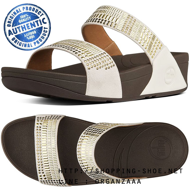 Fitflop Aztek Chada Slide Urban White ของแท้ นำเข้าจาก USA และ UK