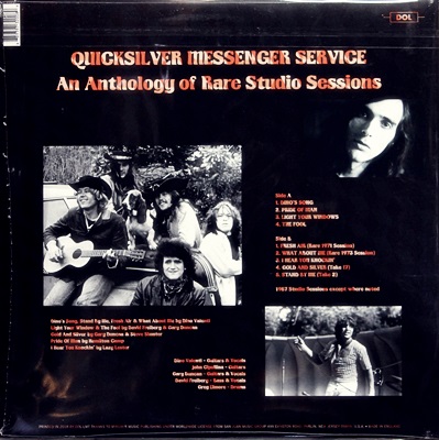 Quicksilver - An Anthology Of Rare Studio Sessions 1Lp N.