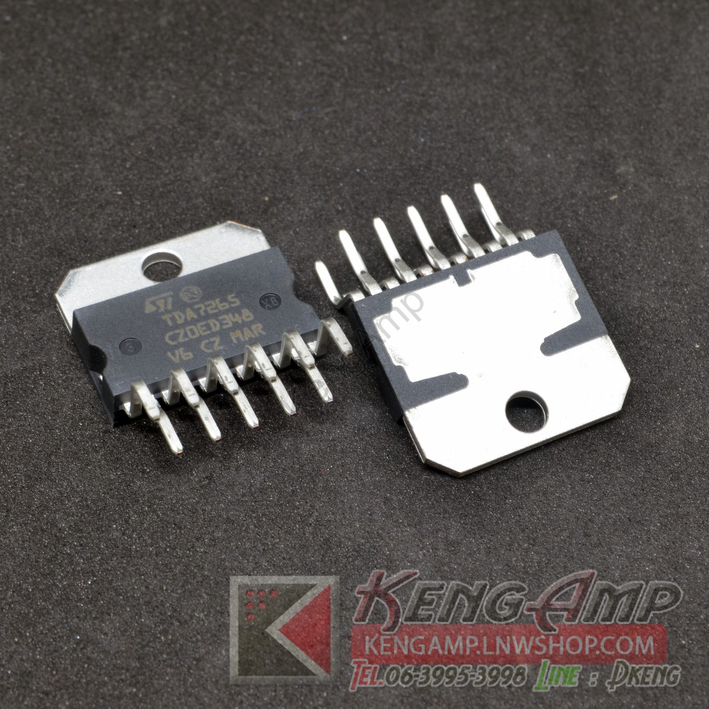 (1ตัว) [IC] TDA7265 ST ZIP-11 25 +25W STEREO AMPLIFIER WITH MUTE & ST-BY