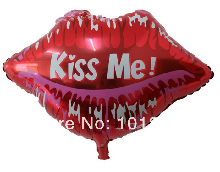 บอลลูนฟลอย์รูปปาก Kiss Me - Foil Balloon Kiss Me / Item No.TL-E023