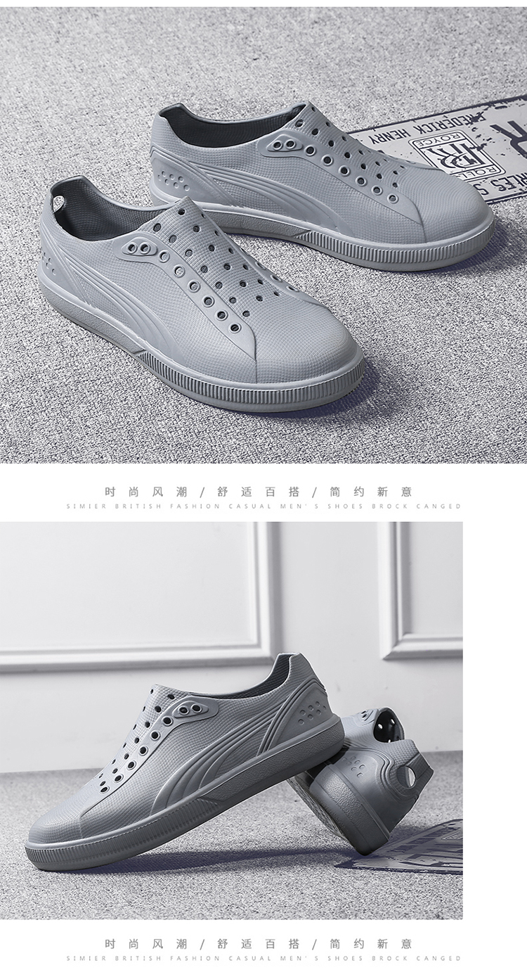 รองเท้าลุยน้ำ outdoor รองเท้ายางหุ้มส้น sneaker PUM ผู้ชายแฟชั่น เบอร์ 39-44 ใหม่3สี นุ่ม เบา แบบสปอร์ต！