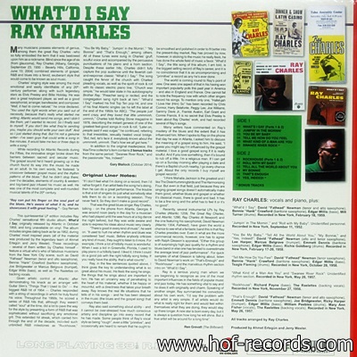 Ray Charles - What'd I Say 1Lp N.
