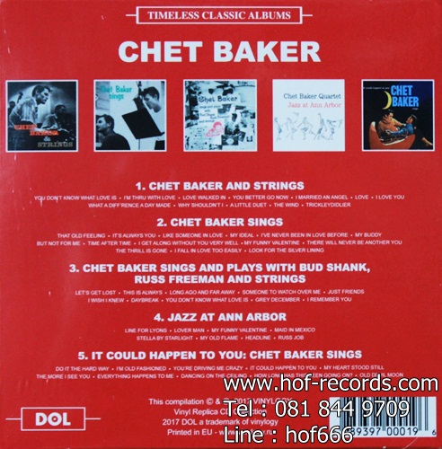 Chet Baker - Timeless Classic 5cd N.
