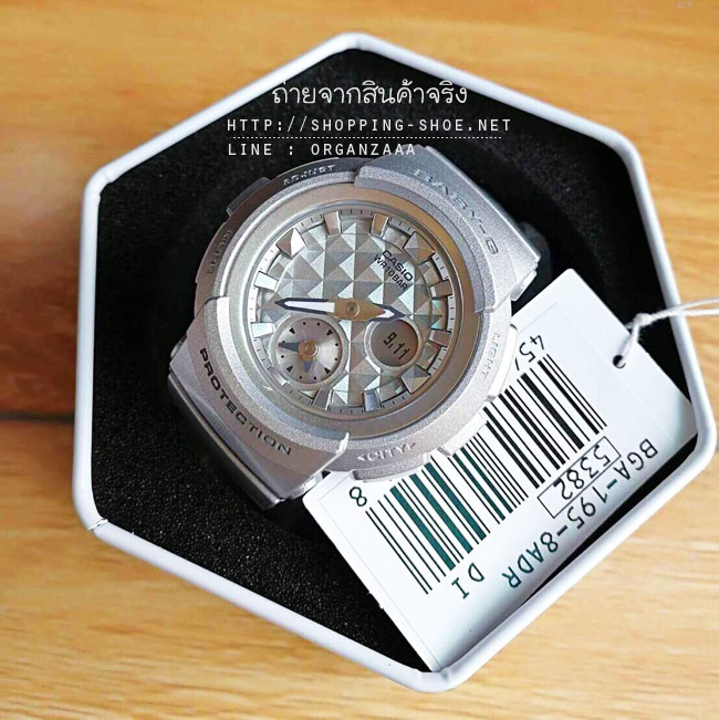 Casio Baby-G รุ่น BGA-195-8A Studs Dial Series ของแท้ 100%