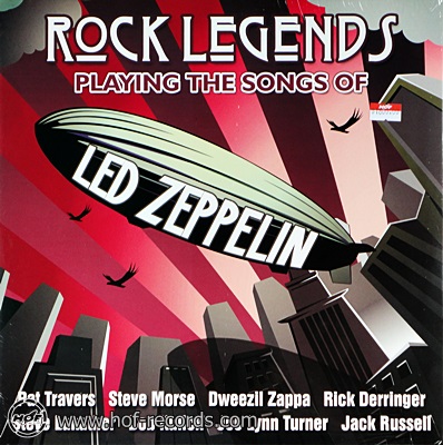 Rock Legends Playing The Song Of Led Zeppelin 2lp NEW