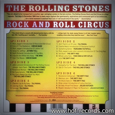 The Rolling Stones - Rock And Roll Circus 3Lp N.
