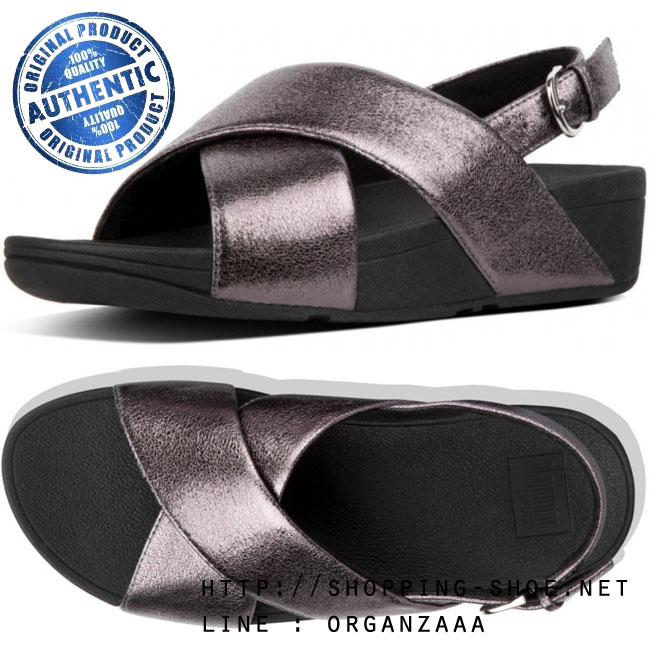 Fitflop Lulu Molten Metal Sandal Pewter ของแท้ นำเข้าจาก USA และ UK