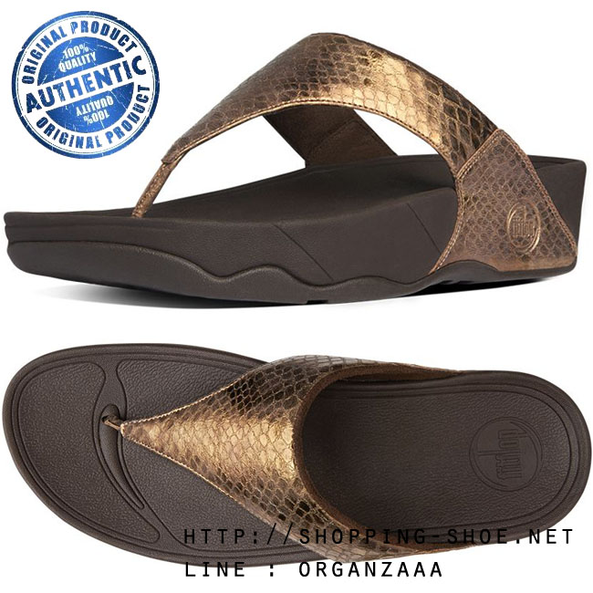 Fitflop Lulu Metallic Snake Bronze ของแท้ นำเข้าจาก USA และ UK
