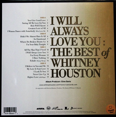 Whitney Houston - The Best Of 2Lp N.