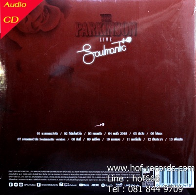 The Parkinson - Live Soulmantic 1cd N.