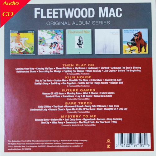 Fleetwood Mac Boxset 5 Cd N.