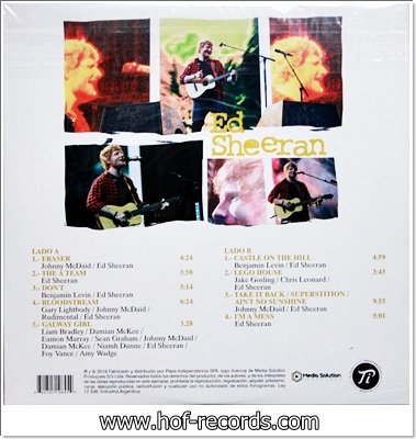Ed Sheeran - Best Live Festival 1Lp N.