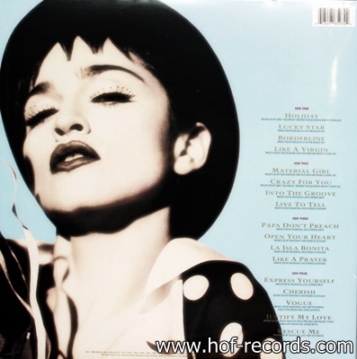 Madonna - The Immaculate Collection 2Lp N.