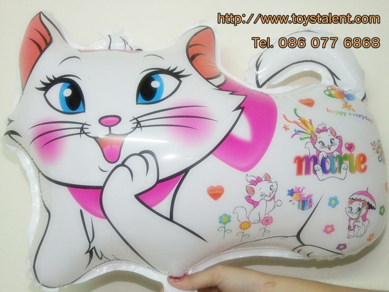 ลูกโป่งฟลอย์การ์ตูน แมว Marie มี 2 สีกรุณาระบุสีที่ต้องการ - Marie Cat Cartoon Foil Balloon / Item No. TL-B020