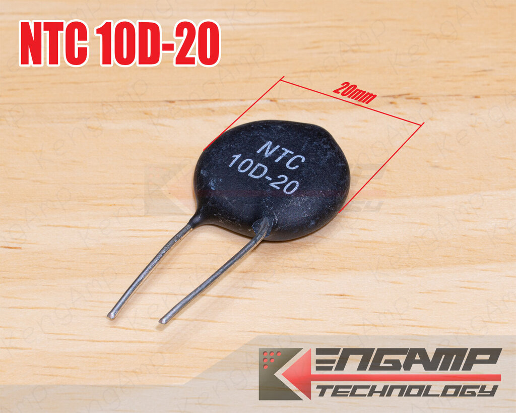 (มีตัวเลือก) [RES] NTC thermistor 10D20