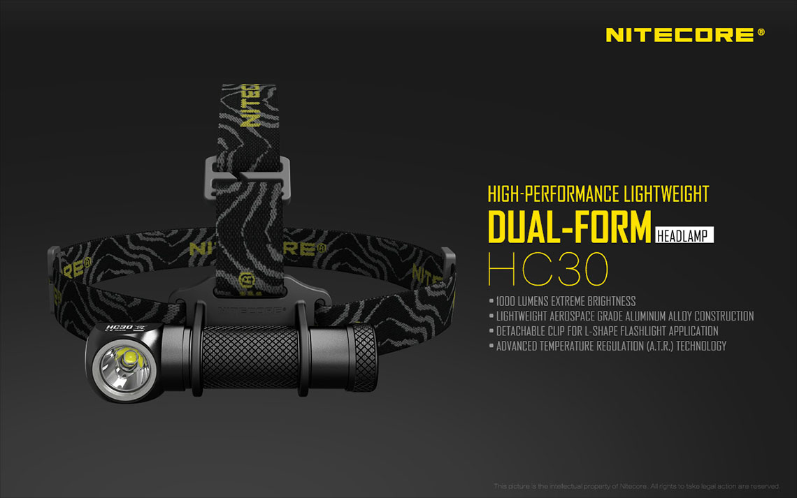 ไฟฉายคาดหัว Nitecore HC30