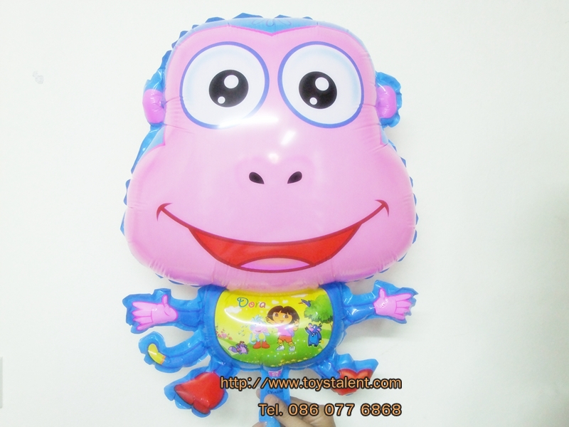 ลูกโป่งฟลอย์ การ์ตูน Dora ลิง - Dora Monkey Foil Balloon / Item No. TL-A087