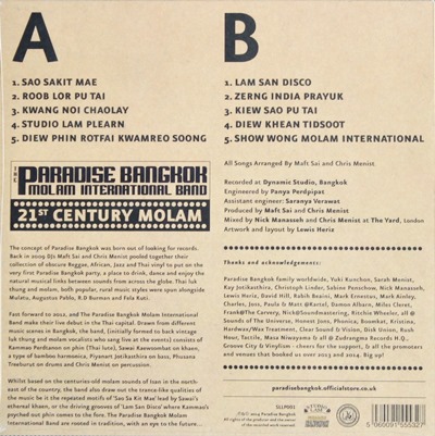 Paradise Bangkok - 21 st Century Molam 1Lp N.