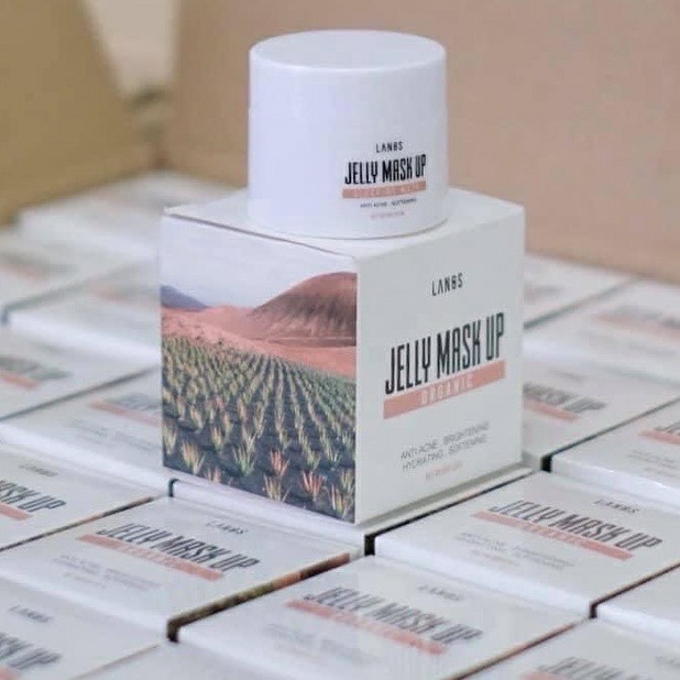 เจลลี่มาส์กอัพ Jelly Mask Up 20 กรัม Sleeping Mask LANOS แพกเกจใหม่ลล่าสุด