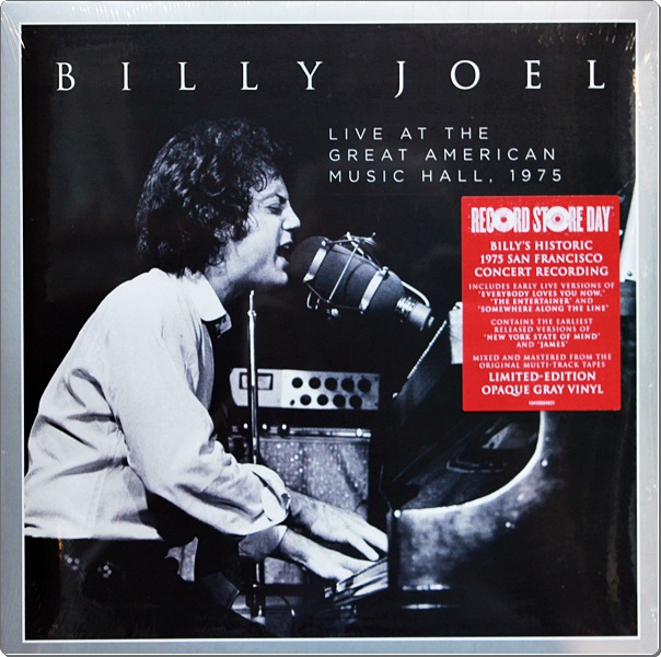 Billy Joel - Live At The Great American Music Hall , 1975 2Lp New