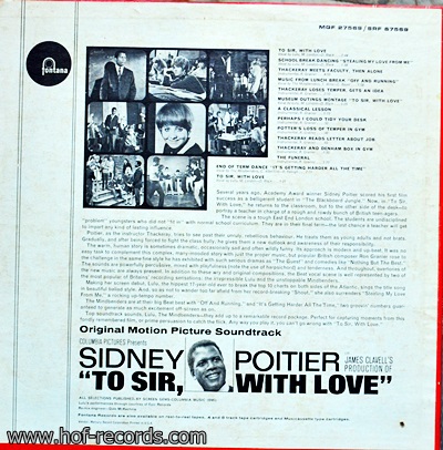 To Sir , With Love Ost. 1Lp