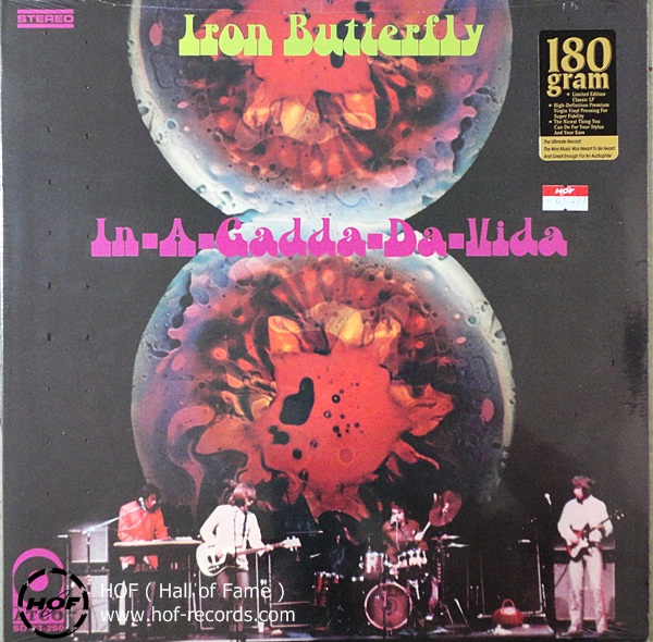 Iron Butterfly - In A Gadda Da Vida new print 1lp