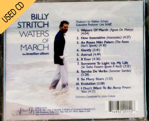 Used CD Billy Stritch - Water of March