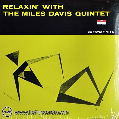 Miles Davis - Relaxin' With The Miles Davis Quintet 1lp NEW