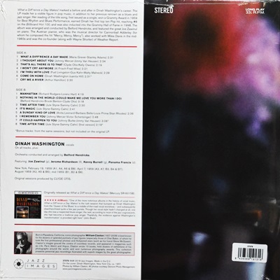 Dinah Washington - What A Difference A Day Makes! 1Lp N.