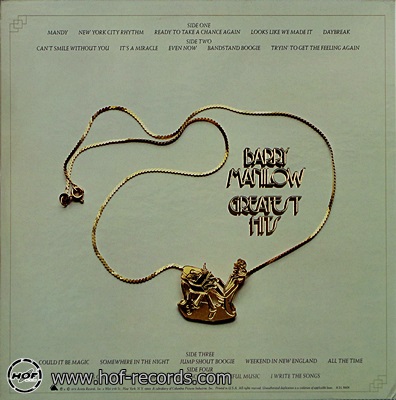 Barry Manilow - Greatest Hits Vol.1 2lp