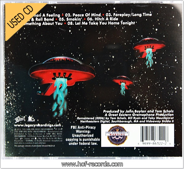 Boston - Boston (USA) Used Cd VG++