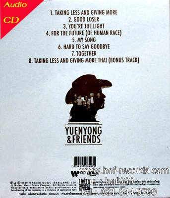 Yuenyong & Friend - Taking Less And Giving More 1cd N.