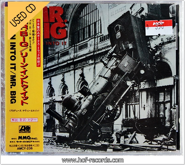 MR.BIG - Lean Into It (Japan) Used Cd VG++