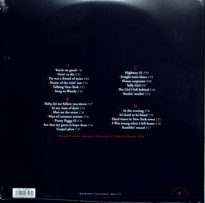 Bob Dylan - Song to Woody 2Lp N.