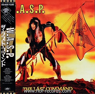 W.A.S.P. - The Last Command 1985 1lp