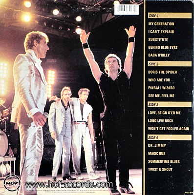 The Who - Who's Last 1984 2lp