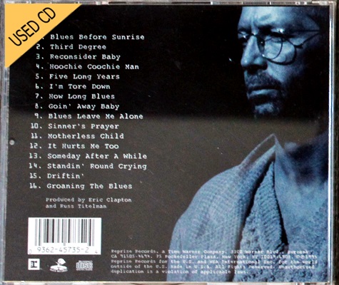 Used CD Eric Clapton - From the Cradle